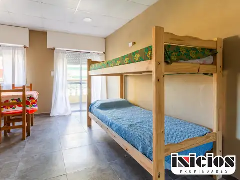 Departamento 2 ambientes con 1 baño