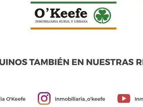 Terreno en Venta 26  mts Fondo