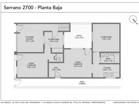 Serrano 2700 , Piso 0