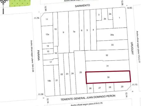Terreno en Venta en San Nicolás, USD 1.500.000