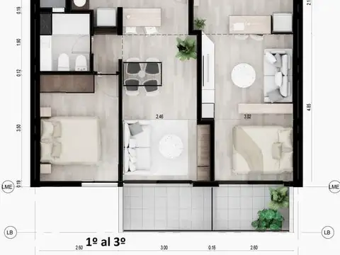 Departamento en Venta con 7 cocheras