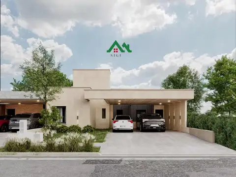 Casa en venta a estrenar en Docta Avenida 2 – 3 dormitorios, diseño moderno y cochera doble