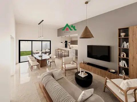 Casa en venta a estrenar en Docta Avenida 2 – 3 dormitorios, diseño moderno y cochera doble