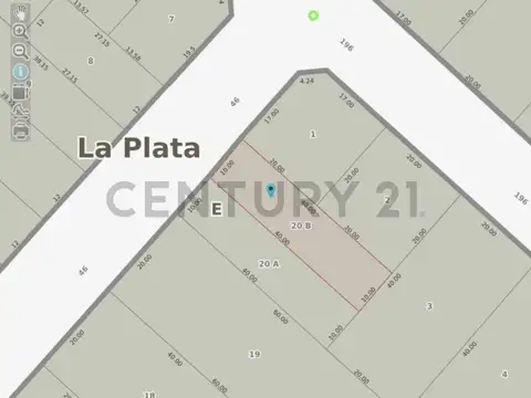 Lote en Venta con construcción - Calle 46 e/ 196 y 197 - Lisandro Olmos - La Plata