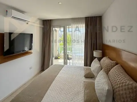 Departamento 2 ambientes con 2 baños