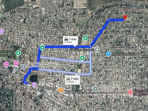 Terreno en Venta en Alta Gracia, USD 12.499