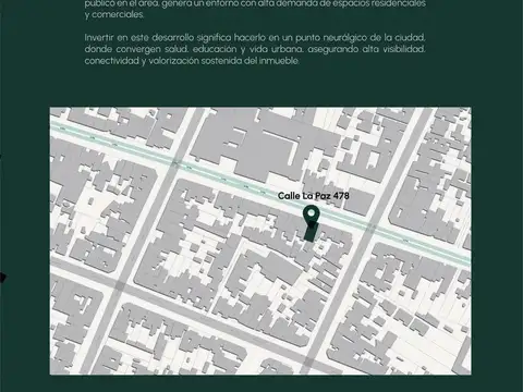 Departamento en Venta de 1 dormitorio