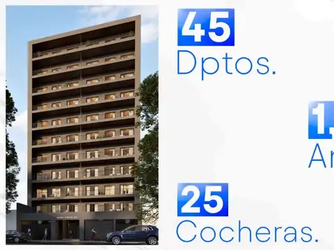 Departamento en Venta de 2 ambientes