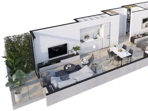 Departamento en Venta de 1 dormitorio