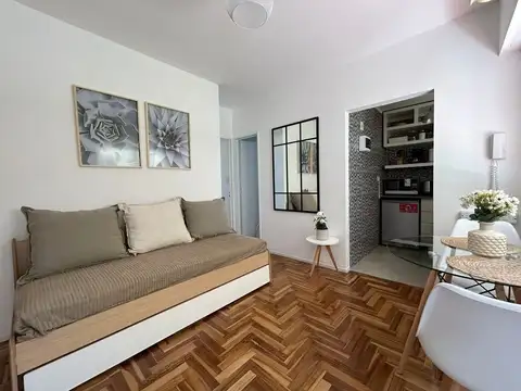 Departamento 2 ambientes con 1 baño