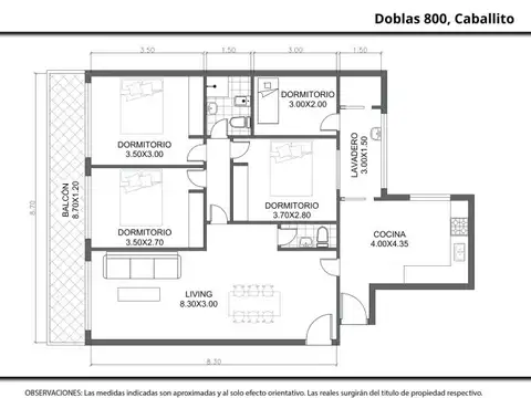 VENTA- 4 AMBIENTES - BALCÓN - LUMINOSO - SUBTE E - CABALLITO