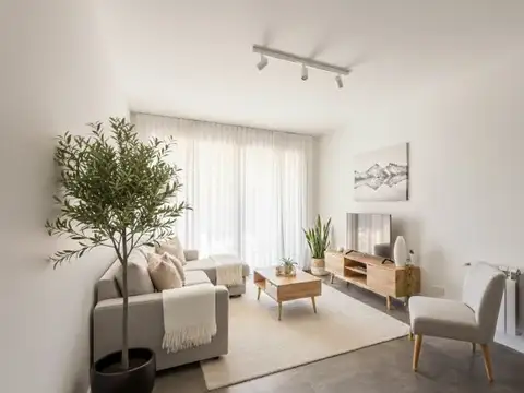 Departamento. 4 Ambientes. Contrafrente. C/cochera. C/ Balcón &amp; Patio. A Estrenar. Villa Lu...