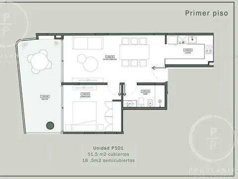 Departamento en Venta en Colegiales, USD 192.500