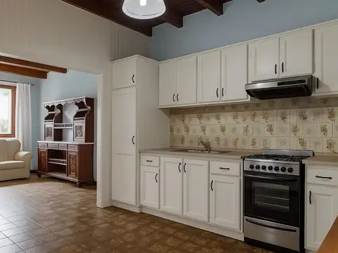 Casa 4 ambientes con 2 baños