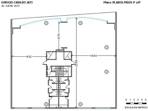 CABILDO  N°2677 -Piso  9 A