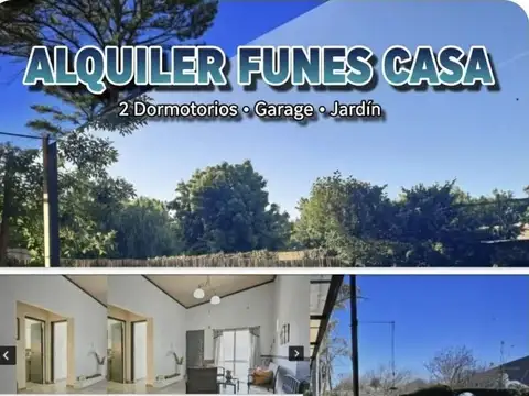 Casa en Alquiler con 2 cocheras