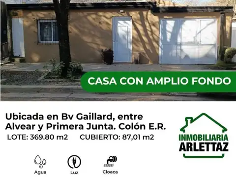Casa - Venta - Argentina, Colón - Bv Gaillard 600