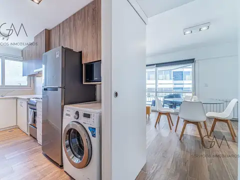 Departamento 3 ambientes con 2 baños