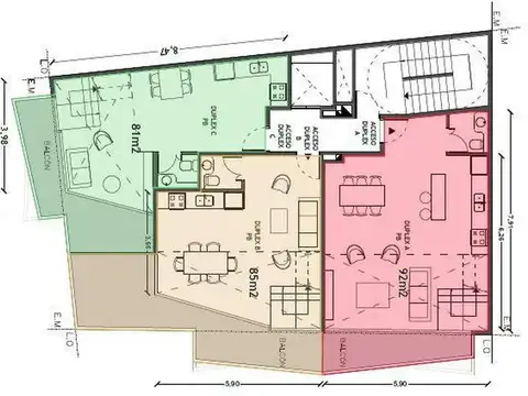 Terreno en Venta en Chacarita, USD 450.000