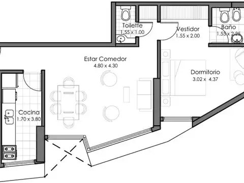 Esquiu 753 , Piso 10