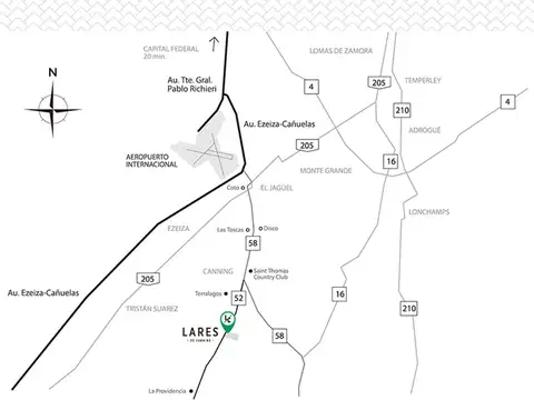 LOTE EN VENTA EN BARRIO PRIVADO LARES CANNING