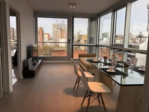 Alquiler temporario - Belgrano - Torre Premium - 2 Amb c/toilette Amoblado y equipado