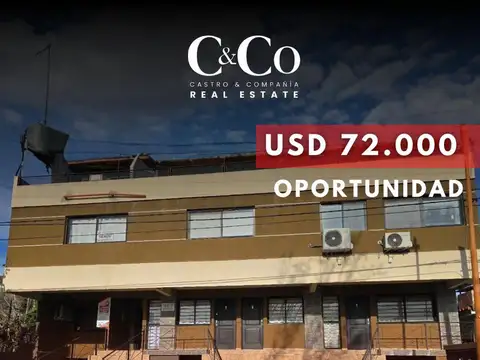 VENTA DEPARTAMENTO (PLANTA BAJA) 1 DOR, COCHERA, PATIO EXCLUSIVO Y PILETA - CENTRO VILLA CARLOS PAZ