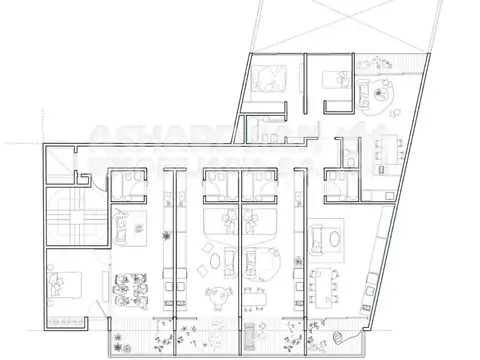 Departamento 3 ambientes con 1 baño