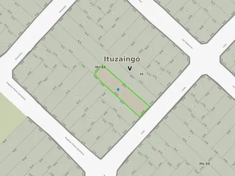 Suboficial Perdomo e/ Intendente Pérez Quintana y Los Mataderos