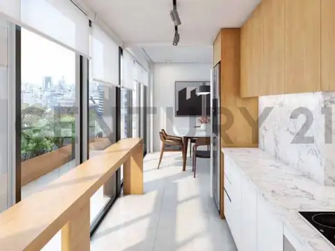 Departamento 3 ambientes con 2 baños