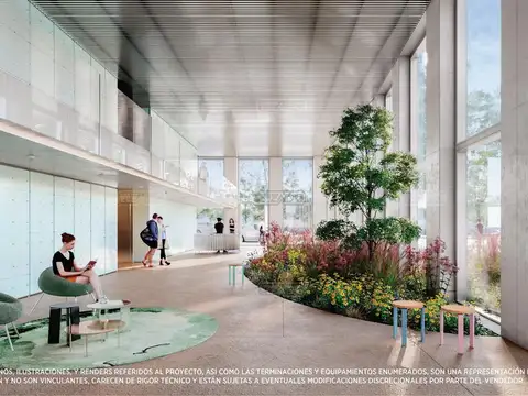 Departamento 2 ambientes con 2 baños