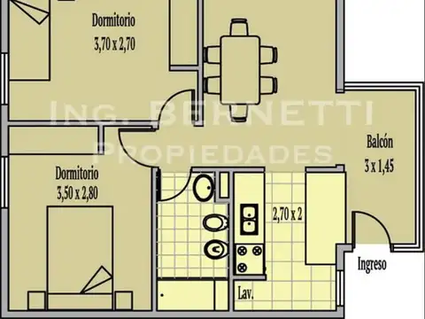 Avenida Albarellos 3100, Piso 2