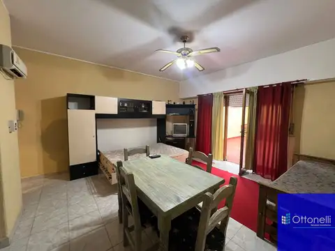 Departamento Monoambiente con 1 baño