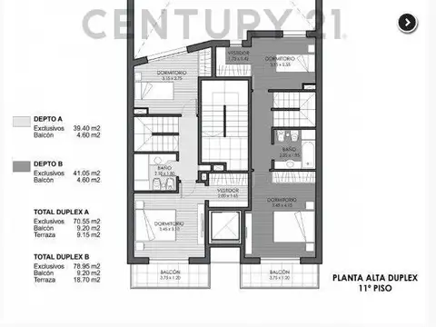 Venta hermoso duplex con vista al parque.