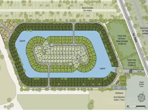 Terreno en Venta 32  mts Fondo