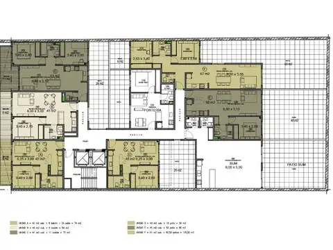 Departamento en Venta de 3 ambientes