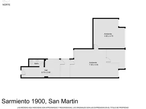 Oficina en Venta en Centro, USD 89.900