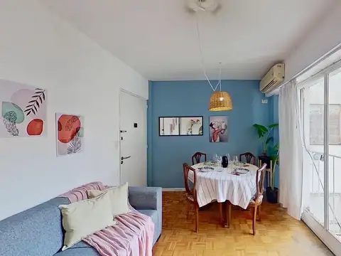 Alquilo Temporario en Recoleta. Departamento de 3 Ambientes para 4 Personas.