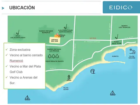 Terreno en Venta en Barrio Arenas Chico, USD 50.000