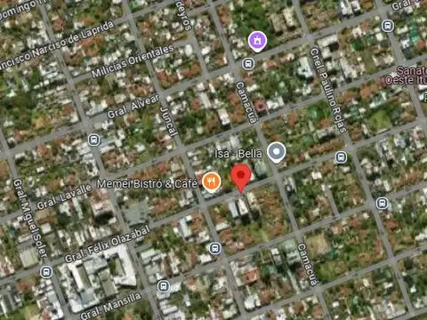 General Félix Olazábal e/ Juncal y Camacuá