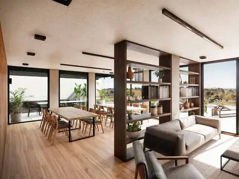 Departamento 2 ambientes con 1 baño