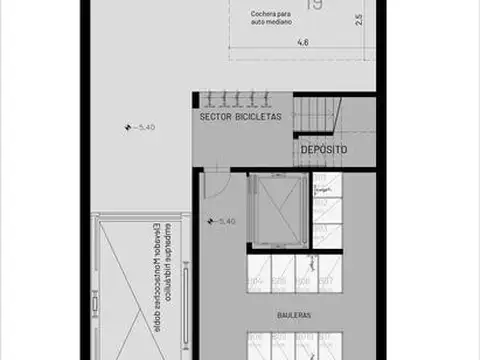 Venta - Unidad de Cochera - Av. Pellegrini al 900 - Centro Rosario