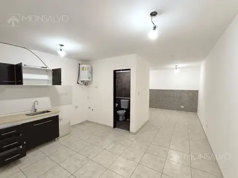Departamento Monoambiente con 1 baño