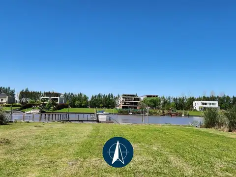 Terreno en venta al rio en barrio San Juan, Villanueva, Tigre