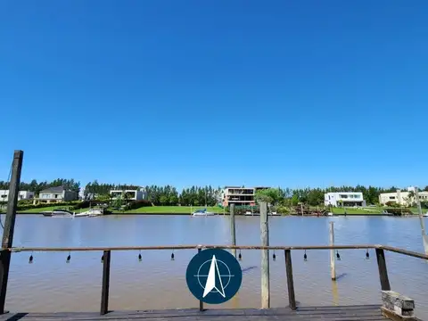 Terreno en venta al rio en barrio San Juan, Villanueva, Tigre