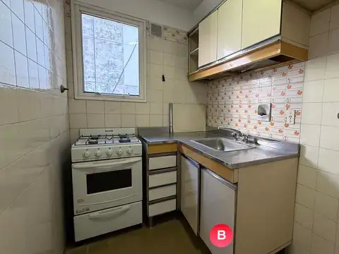 Departamento 2 ambientes con 1 baño