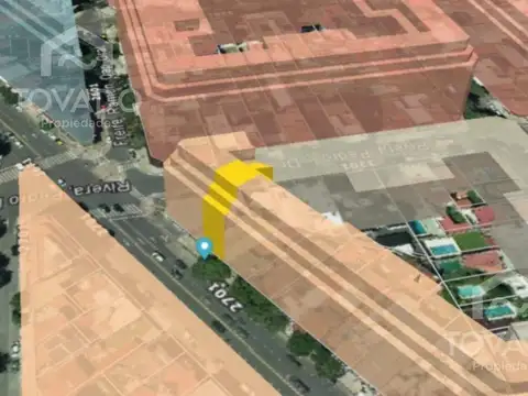 Terreno en Venta 9  mts Frente