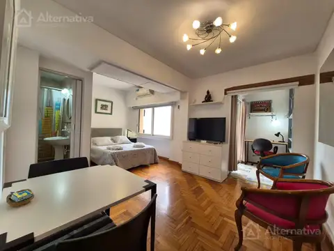 Departamento Alquiler Temporario Mensual Amoblado San Cristobal 1 Amb