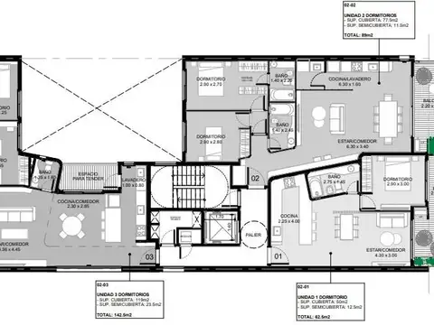 Departamento en Venta de 3 dormitorios