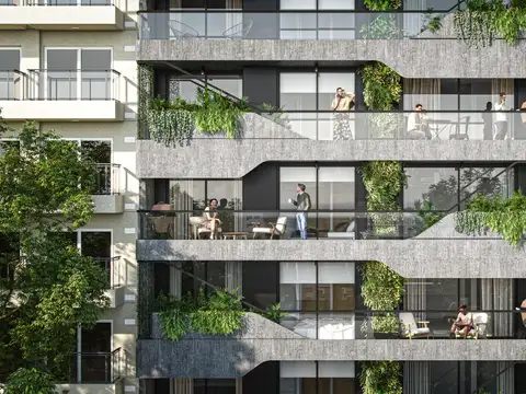 Departamento 3 dormitorios con piscina privada en Abasto